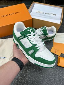 Louis Vuitton tenisky Green Komplet balenie - 4