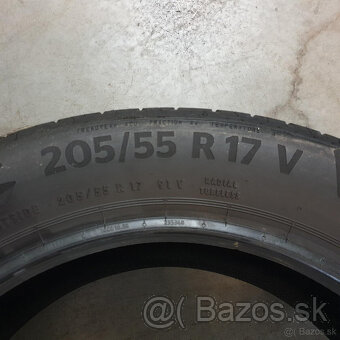 Letné pneumatiky 205/55 R17 CONTINENTAL DOT3421 - 4