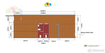 Na prenájom obchodný priestor, 93 m², Herlianska ul., voľný  - 4