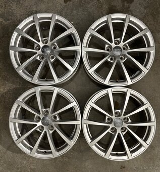 Hliníkové disky 5x112 R17 Audi A6 C8 , VW , Škoda - 4