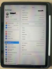 iPad Air M1 64 GB WiFi Modrý 2022 + Apple pencil 2.gen - 4