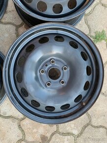 Predám plechové disky 5x112 R16 do vw škoda - 4