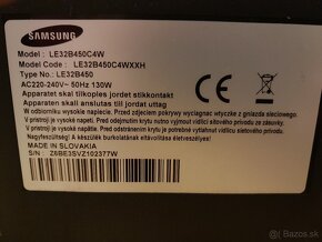 TV, televízor Samsung LE32B450C4W - 4