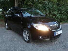 Škoda Fabia II 1.4 benzín 2009, čierna met, ťažné-TOP PONUKA - 4