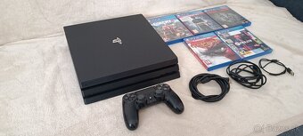 Predám alebo vymením ps4 pro s hrami - 4