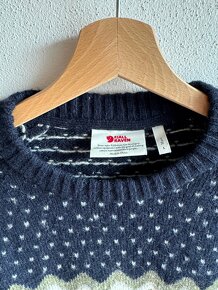 Nový merino sveter Fjallraven Ovik Knit Sweater M - 4