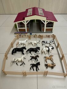 Schleich farma + kone - 4