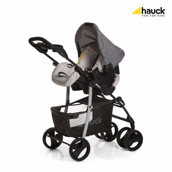 HAUCK Shopper SLX Trio Set Kočík 3v1 - Stone Grey - 4