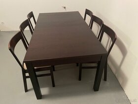 IKEA rozťahovací stôl masív 175/218/260 - 4