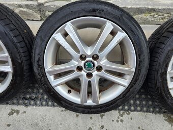 ALU disky 5x100 R16, original  Škoda, VW koncern - 4