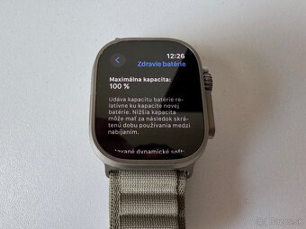 PREDAM/ VYMENIM APPLE WATCH ULTRA 2/ 100% ZDRAVIE BATERKY - 4