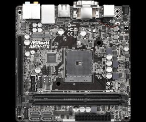 Predam ITX dosku ASRock AM1H-ITX, Athlon 5370 + 4GB RAM - 4