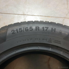 2 kusy zimné pneumatiky 215/65 R17 CONTINENTAL - 4