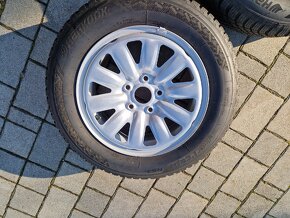 Zimné pneumatiky nové 195/65 R15 91T disky 6Jx1 EJ47/49 nové - 4