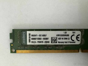 #08 - Pamäť RAM Kingston DDR3 8GB 1600 MHz, DIMM 240-pin - 4