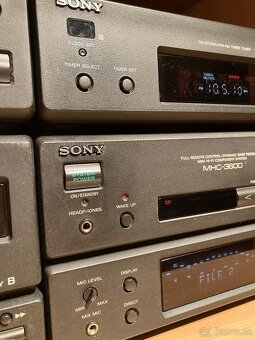 Predám SONY MIDI SYSTEM MHC-3600 + AKAI Gramofón AP-Q31 - 4