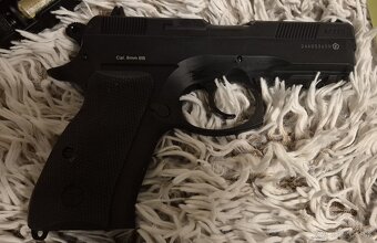 airsoft pištoľ NBB CZ 75D Compact Co2 čisto nová v záruke - 4