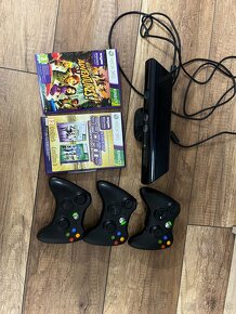 XBOX 360 + 3 ovládače a 55 hier + kinect - 4