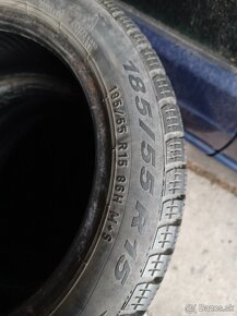 Predam 2ks zimne 185/55 r15 PIRELLI - 4