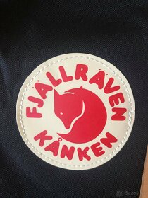 Nový batoh Fjällräven Kanken čierno-červený - 4