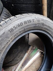 185/60 r15 zimne 2 kusy - 4