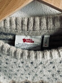 Švédský vlněný merino sveter Fjallraven Övik Knit - 4