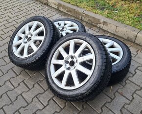 Zimní Kola 5x112 Audi VW Seat Skoda 215/55R17 - 4