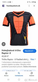 Hokejbalové tričko, hokejka - 4