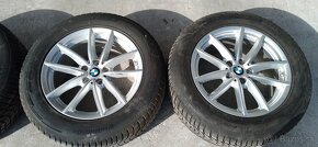 Komplet zimné kolesá BMW X5 R18 + letné pneu k diskom - 4