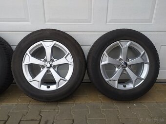 Orig. sada Audi, VW, Škoda, Seat 5x112 R17 + pneu 215/65 R17 - 4