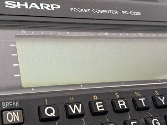 POCKET COMPUTER ENGINEER SOFTWARE & ASSEMBLER SHARP PC-E220 - 4