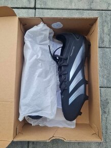 Pánske kopačky adidas Predator Pro FG core black 43 - nové - 4