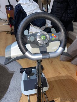 Microsoft Xbox 360 Wireless Racing Wheel - 4