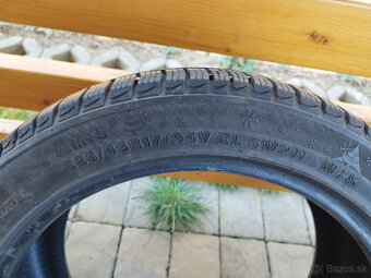 Predám zimné pneumatikyWinter-maX A1 225/45 R17 - 4