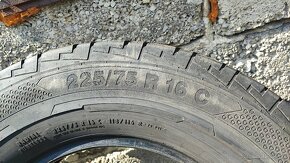 Predám letné pneumatiky Continental 225/75 R16C - 4