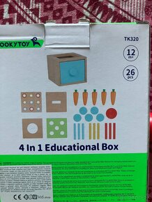 Montessori box 4v1 rezervovane - 4