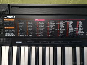 Elektronický klavír zn. YAMAHA - 4