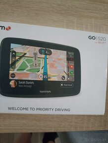 Ponúkam gps navigáciu TomTom 520 wifi,v top stave. - 4