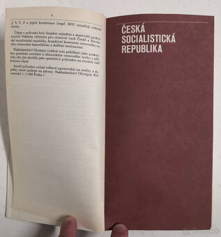 Československo A-Z průvodce na cesty - 4