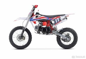 Pitbike MiniRocket SuperPit 125ccm 17/14 modrá - 4