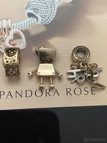 Pandora Rose gold privesky - 4