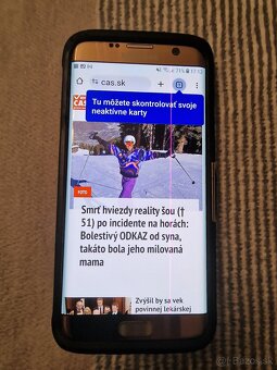 Predam mobilny telefon Samsung S7edge zlaty - 4