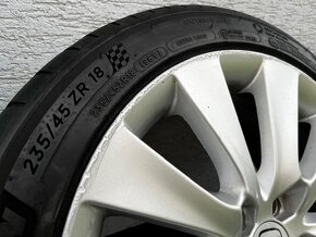 Alu disky 18", 5x114,3 + letne pneu 235/45 ZR18 - 4