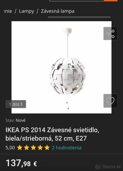 Luster IKEA PS 2014 52cm - 4