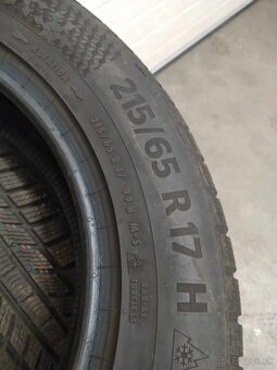 215/65 R 17 zimné CONTINENTAL. - 4