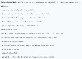 Kolobežka s LED kolieskami - detská - 4