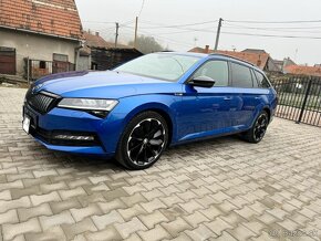 Škoda Superb Combi Sportline Race blue 1.4 TSI Hybrid IV - 4