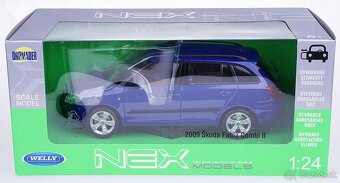 Predám nerozbalený model Škoda FÁBIA COMBI ( výrobca Welly ) - 4