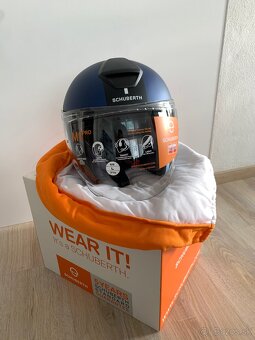 Predám prilbu Schuberth M1 Pro veľk. L - 4