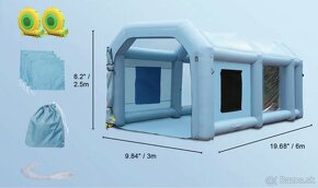 Mobilná nafukovacia autolakovňa na prenájom - 4
